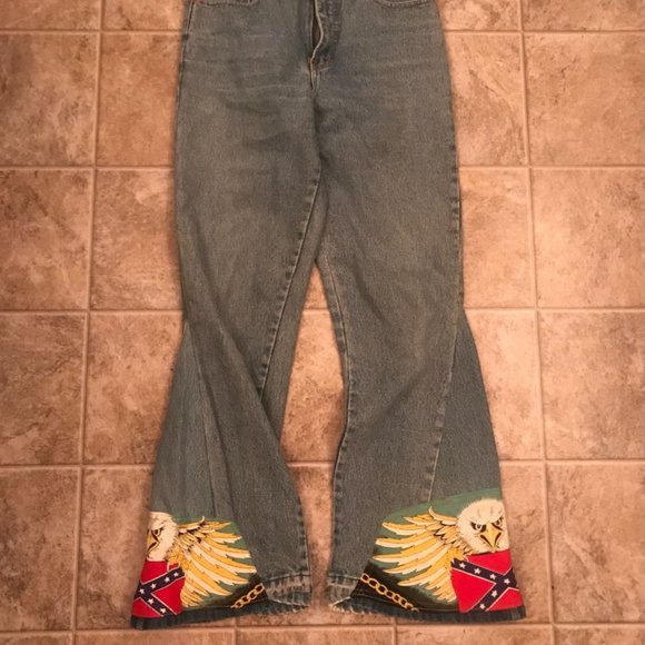 VINTAGE BUFFALO JEANS CIRCA 1980s - Picture 5 of 5
